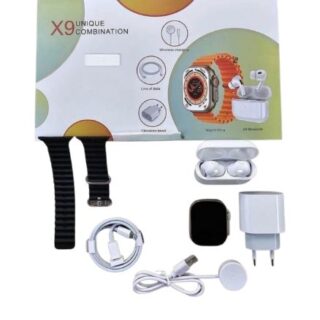 X9 5-in-1 Smart Watch Unique Combination