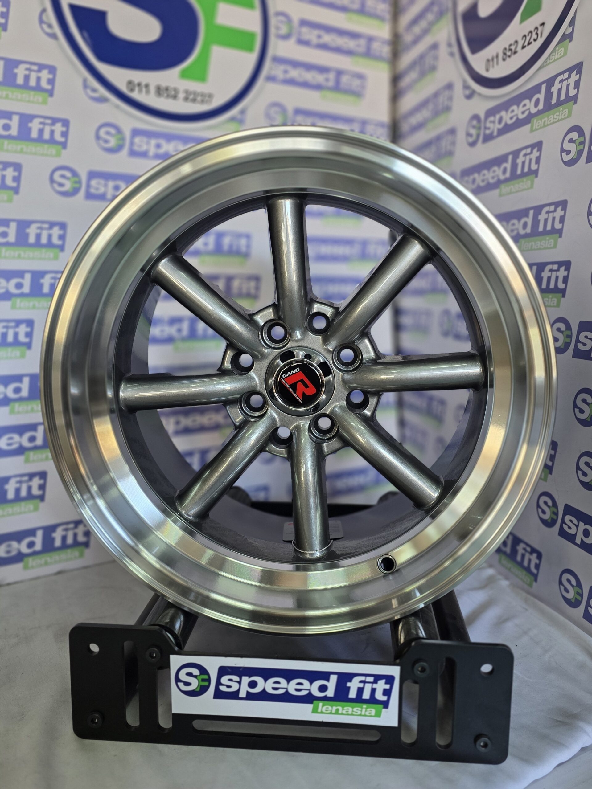 15" WATANABE - GUN METAL GREY4X100/108 8J ET20