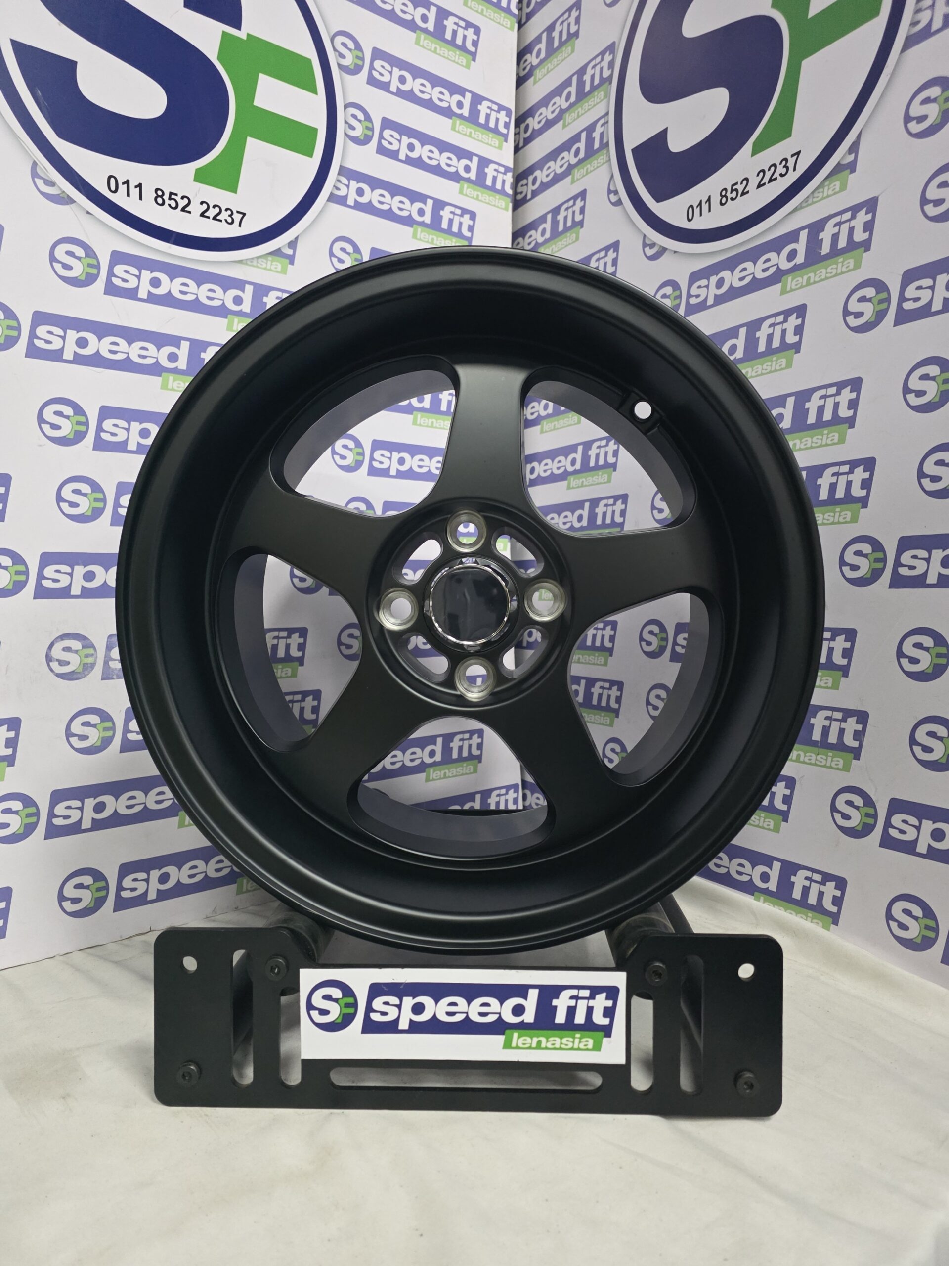 15" SPOON - MATT BLACK 4X100 6,5J ET35