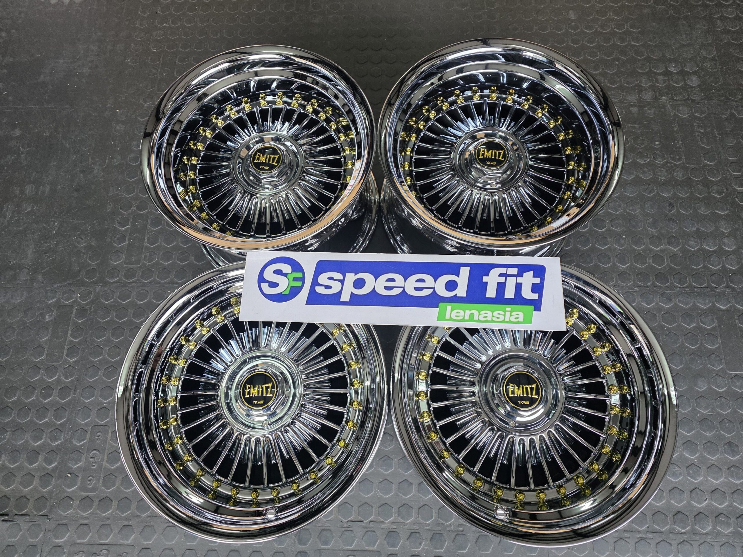 15" EMITZ - 4X100/5X100 8J ET0/9J ET0