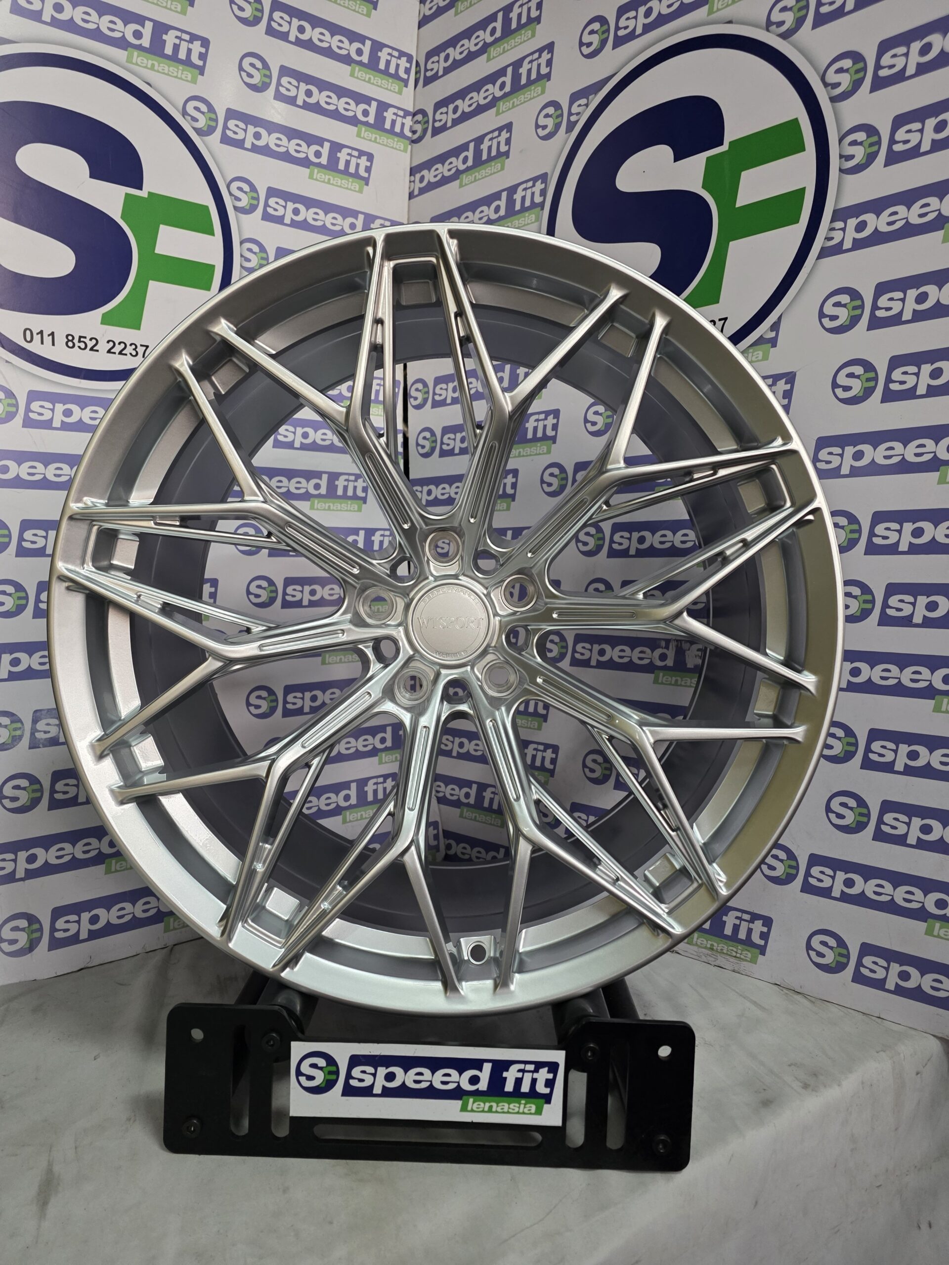 20" WT Sport Wheels Pcd 5X120 - Front 8,5J Et30 Rear 10J ET30 - Hyper Silver Finish