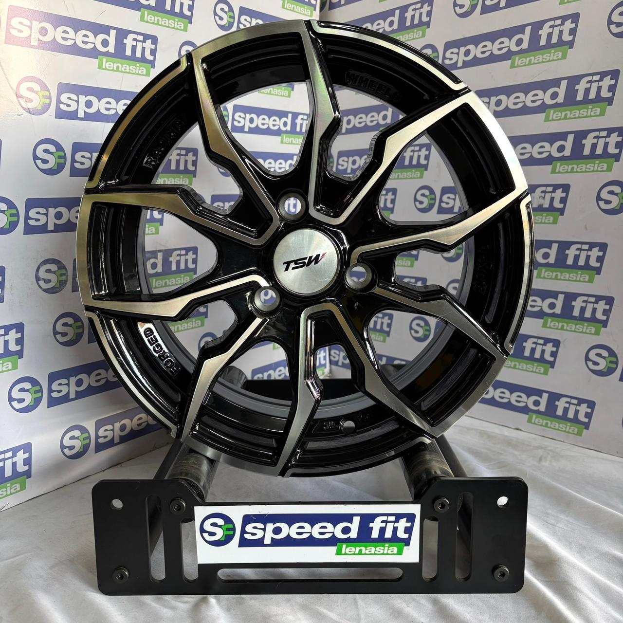 TSW (SF100) - 3x100 5.5J ET35 RENAULT KWID FITMENT
