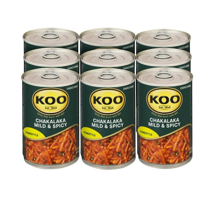 KOO Chakalaka Assorted Cans 12 x 410g