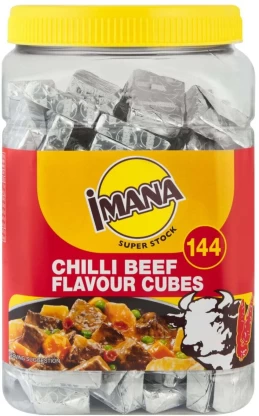 Imana Chilli Beef Stock Cubes 1 x 144s