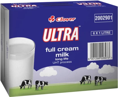 Clover Ultra Milk 6 x 1L